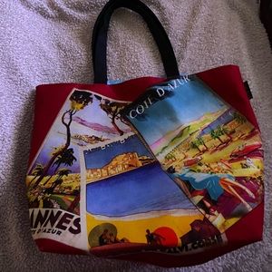 Lancôme riviera collection beach bag